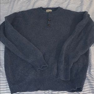 L.L. Bean Navy Blue Sweater
